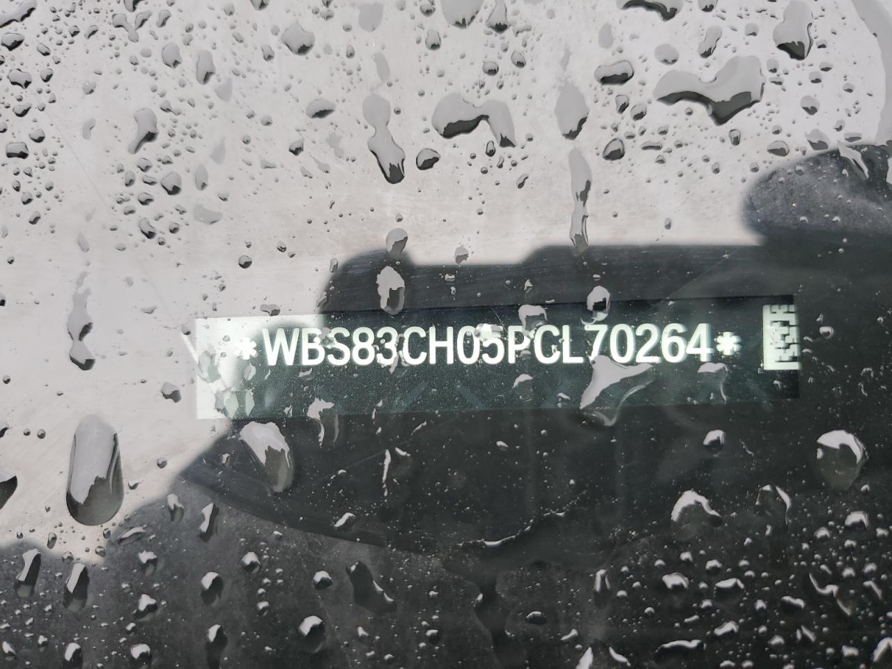 2023 BMW M5 VIN:WBS83CH05PCL70264