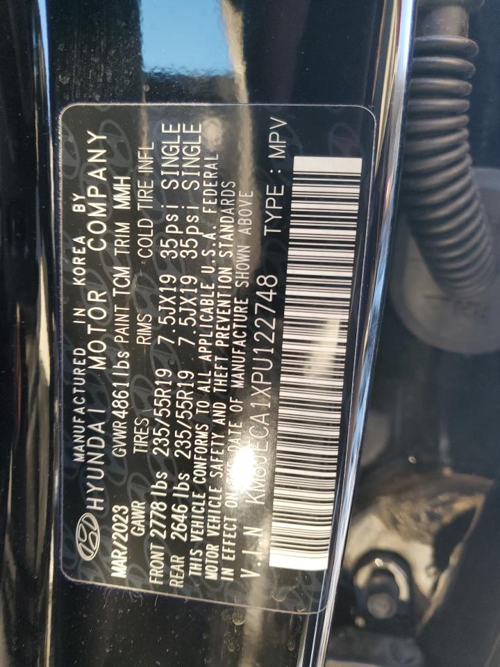 2023 HYUNDAI TUCSON LIMITED VIN:KM8JECA1XPU122748