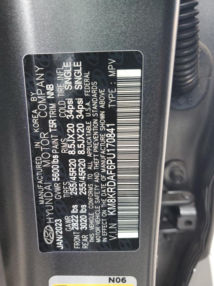 2023 HYUNDAI IONIQ 5 LIMITED VIN:KM8KRDAF6PU170841