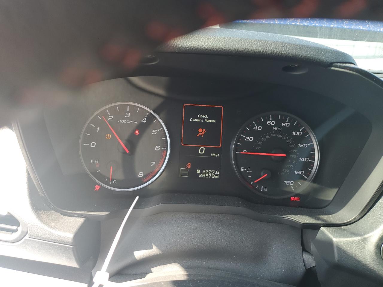 2022 SUBARU WRX VIN:JF1VBAA69N9006901