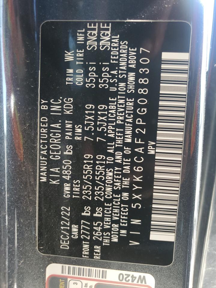 2023 KIA SPORTAGE X LINE VIN:5XYK6CAF2PG088307