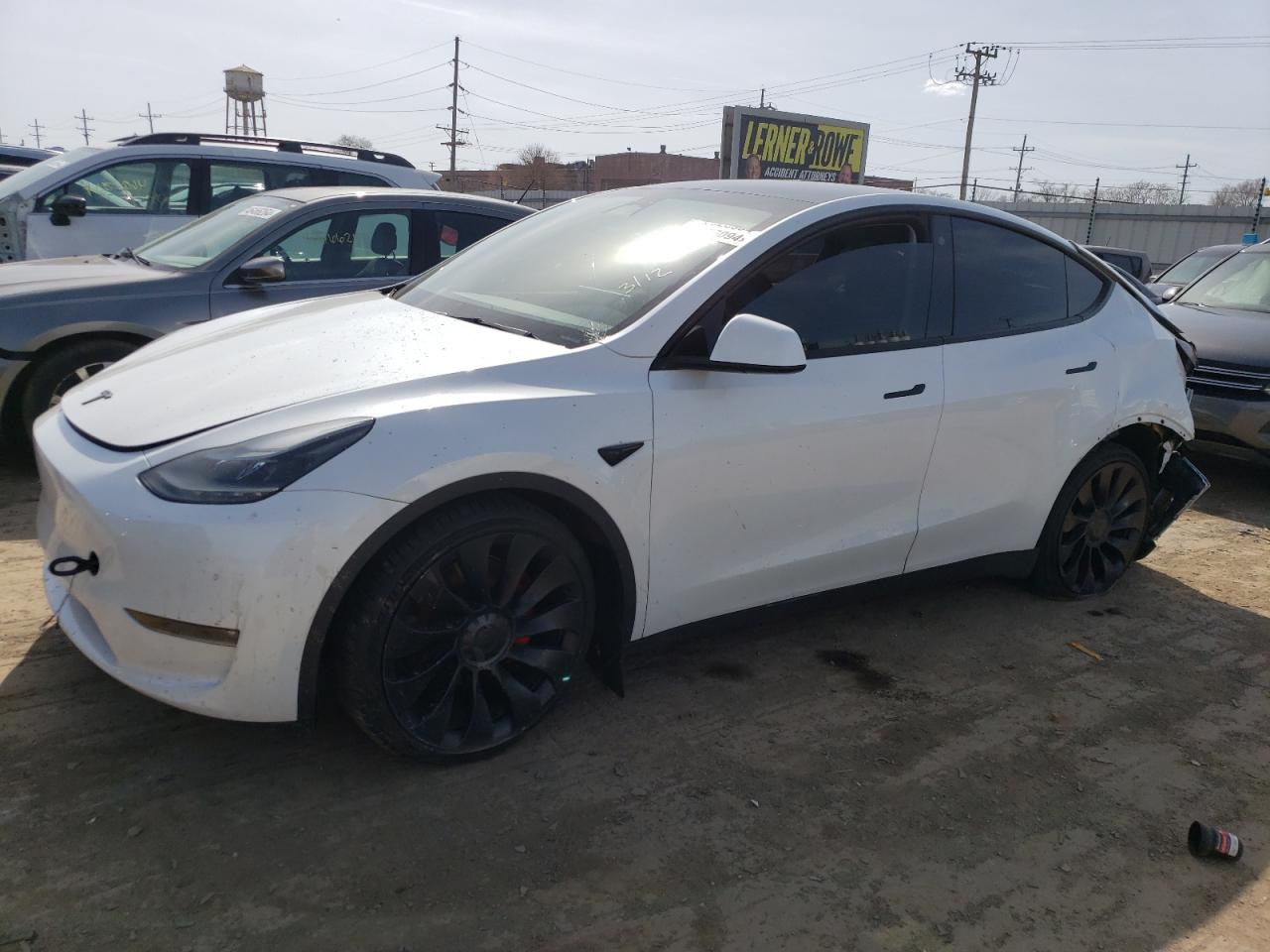 2023 TESLA MODEL Y VIN:7SAYGDEF1PF612676