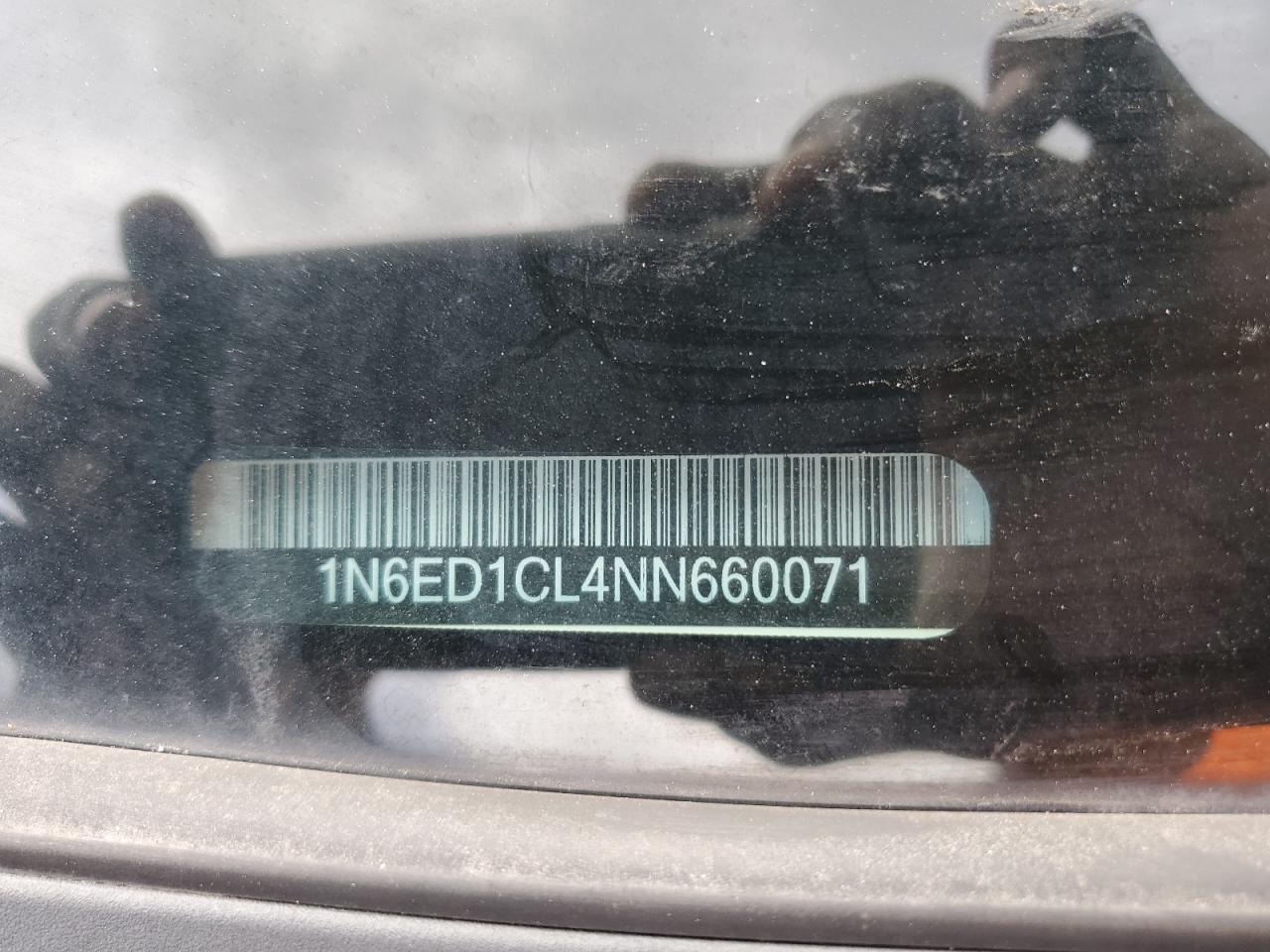 2022 NISSAN FRONTIER S VIN:1N6ED1CL4NN660071