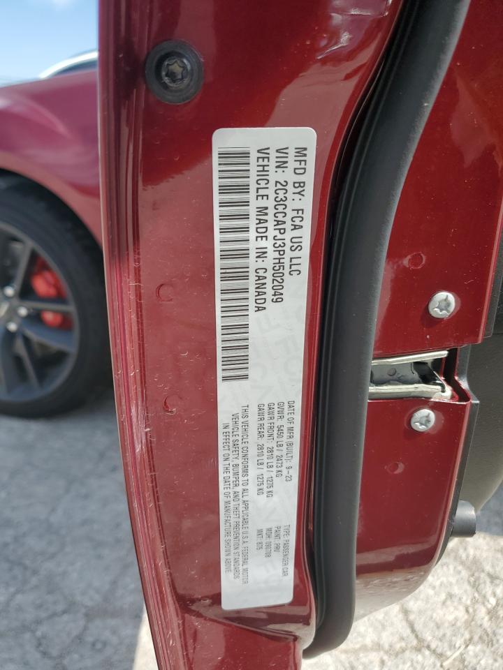 2023 CHRYSLER 300C VIN:2C3CCAPJ3PH502049