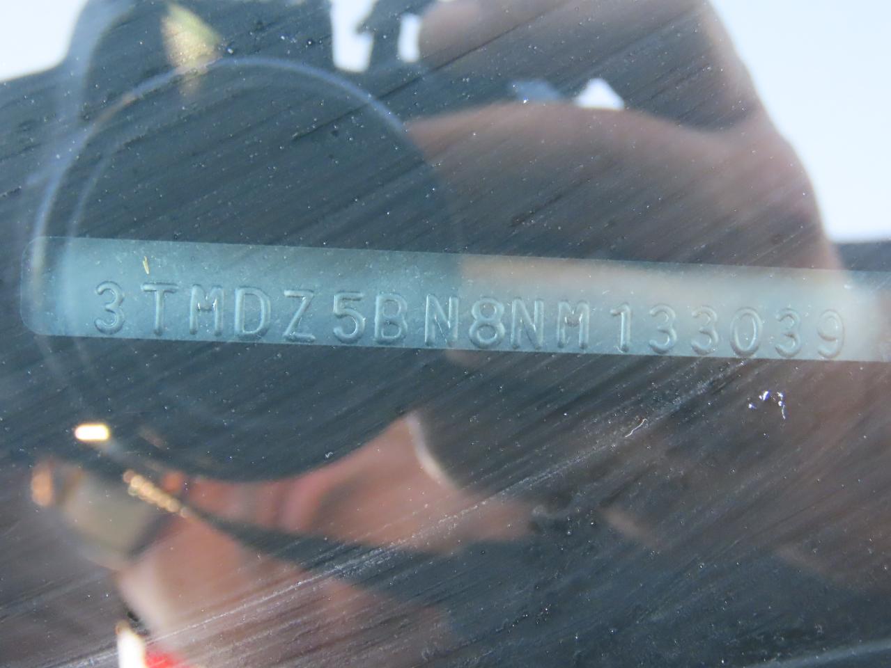 2022 TOYOTA TACOMA DOUBLE CAB VIN:3TMDZ5BN8NM133039