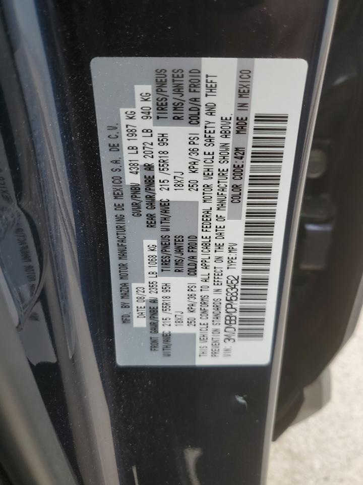 2023 MAZDA CX-30 SELECT VIN:3MVDMBBM0PM583452