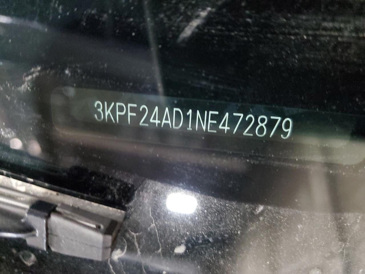 2022 KIA FORTE FE VIN:3KPF24AD1NE472879
