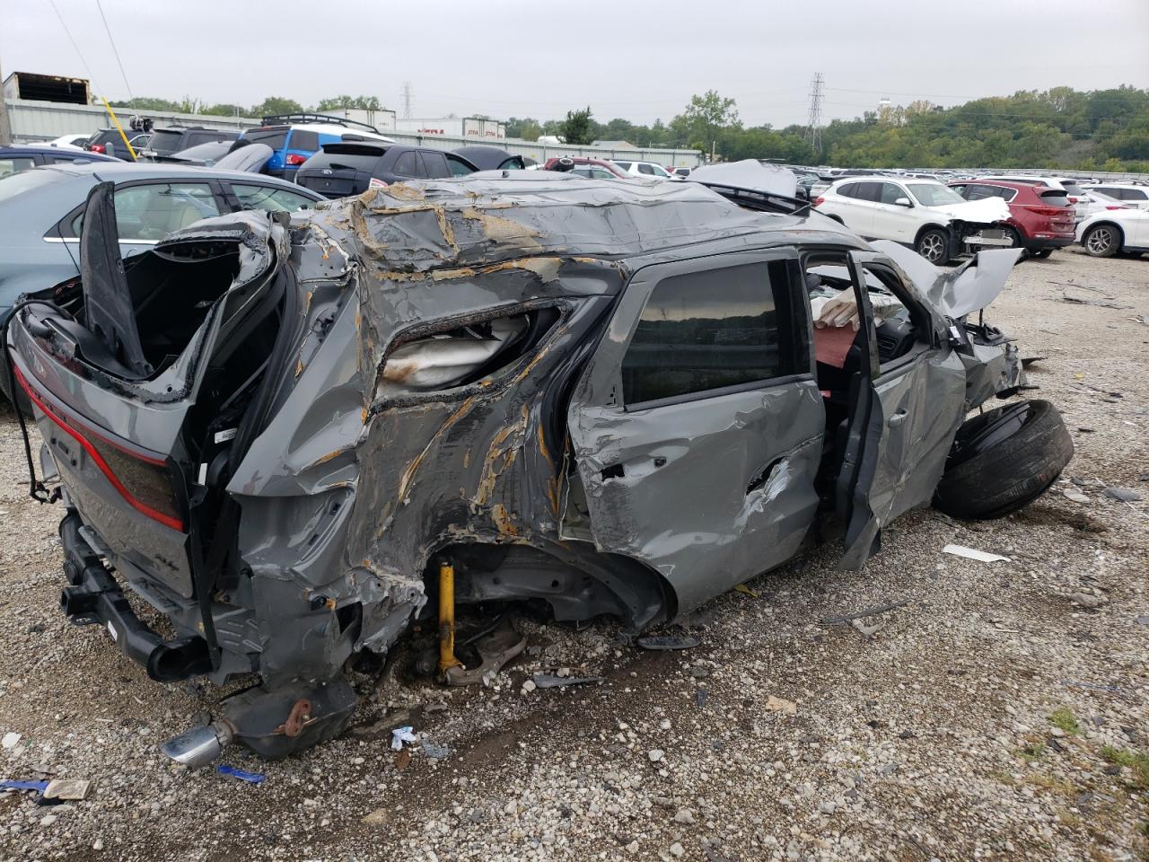 2022 DODGE DURANGO R/T VIN:1C4SDJCT5NC207692