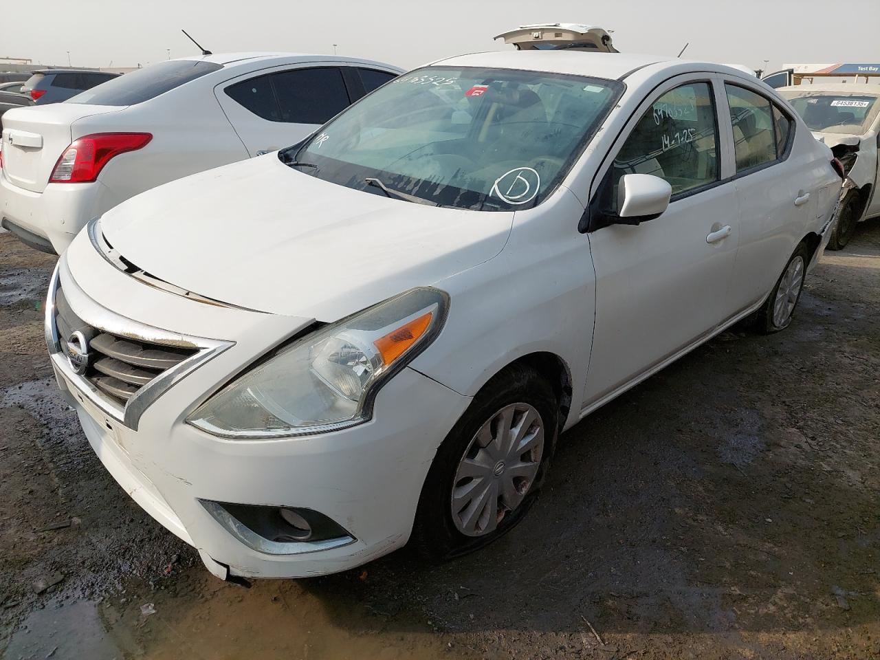2017 NISSAN VERSA VIN:3N1CN7AP4HL******