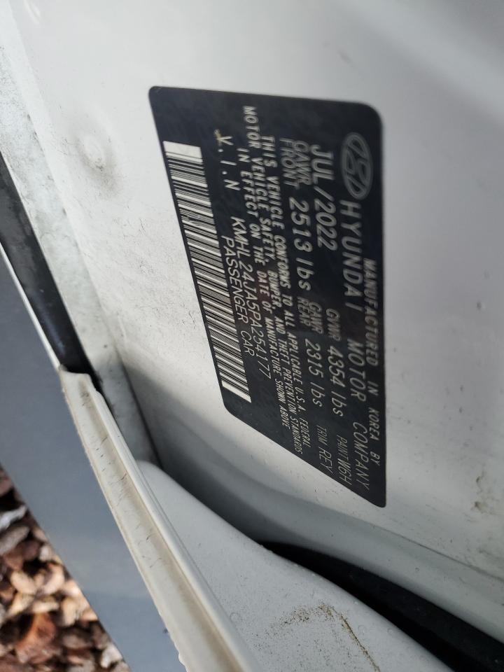 2023 HYUNDAI SONATA SE VIN:KMHL24JA5PA254177