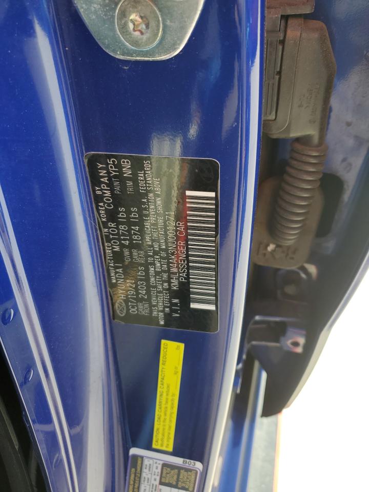 2022 HYUNDAI ELANTRA N VIN:KMHLW4AK3NU001271