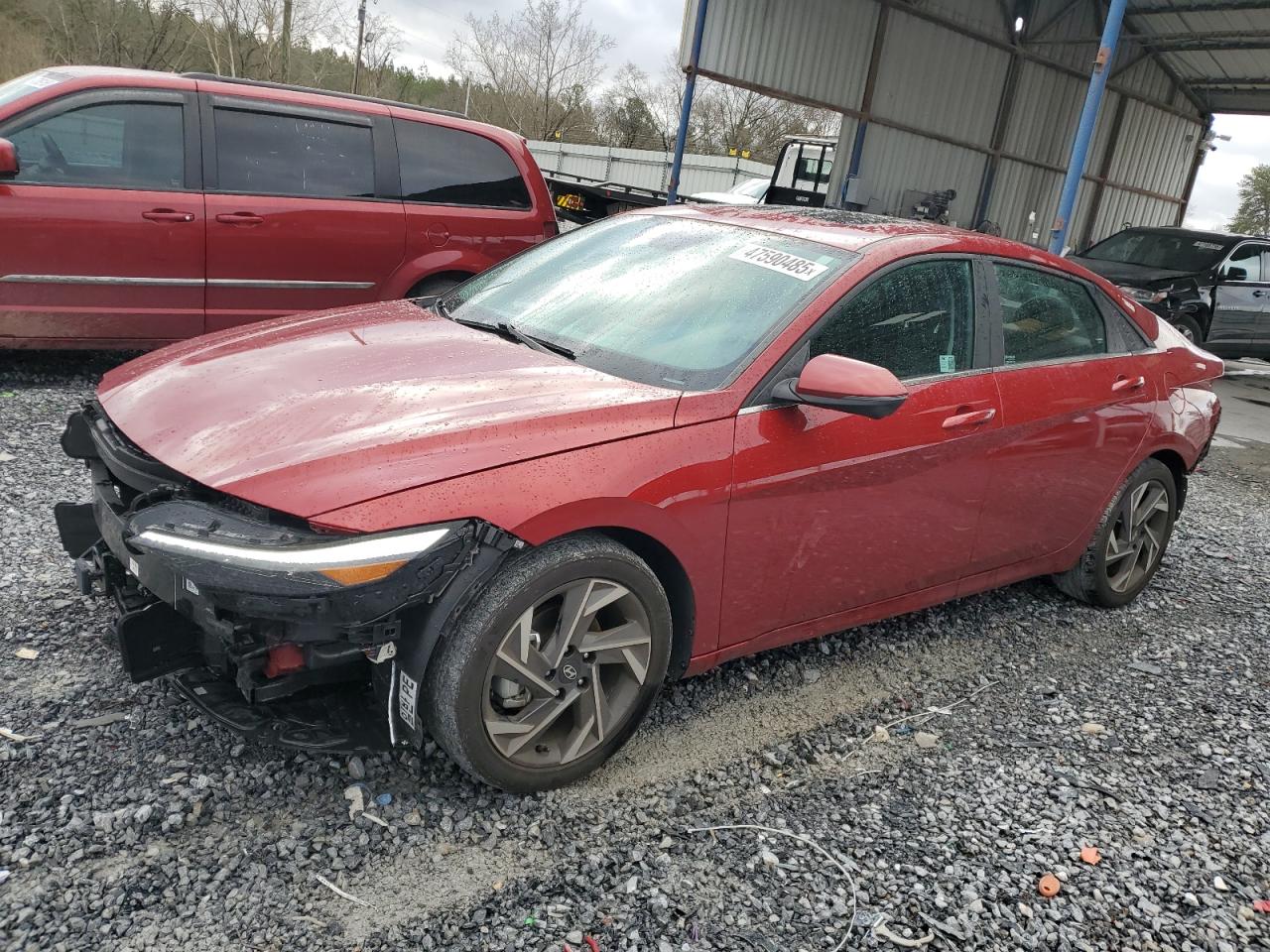 2024 HYUNDAI ELANTRA LIMITED VIN:KMHLP4DG3RU651163