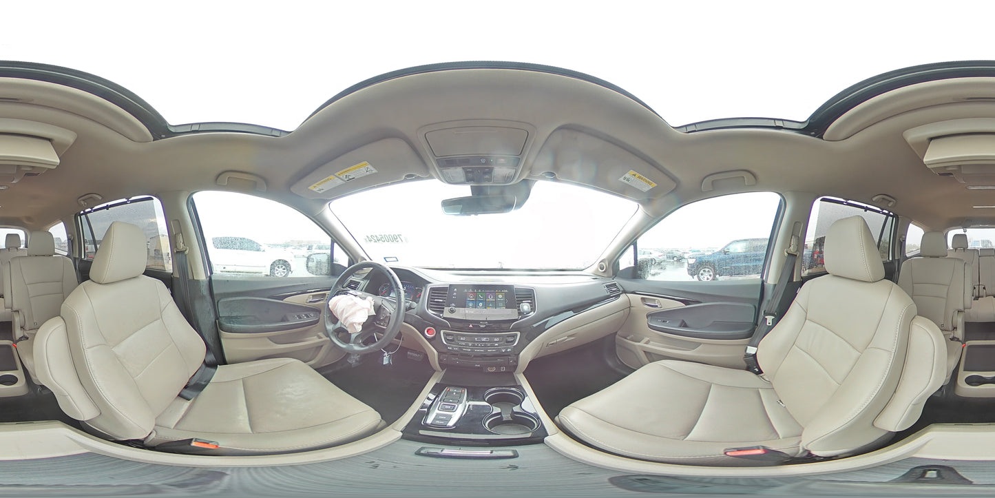 2022 HONDA PILOT TOURING VIN:5FNYF5H65NB028473