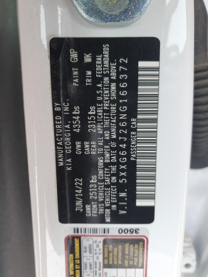 2022 KIA K5 GT LINE VIN:3FADP4BJ8EM110959