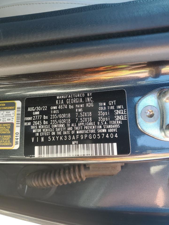 2023 KIA SPORTAGE EX VIN:5XYK33AF9PG057404
