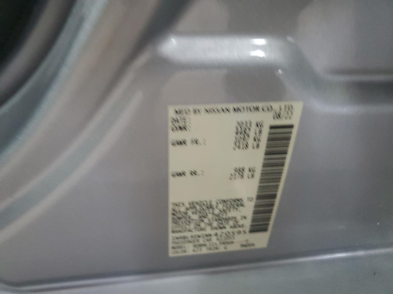 2022 NISSAN ALTIMA SL VIN:1N4BL4EW1NN420595