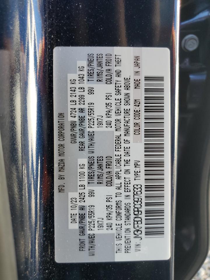 2024 MAZDA CX-5 PREMIUM VIN:JM3KFBDM9R0397633