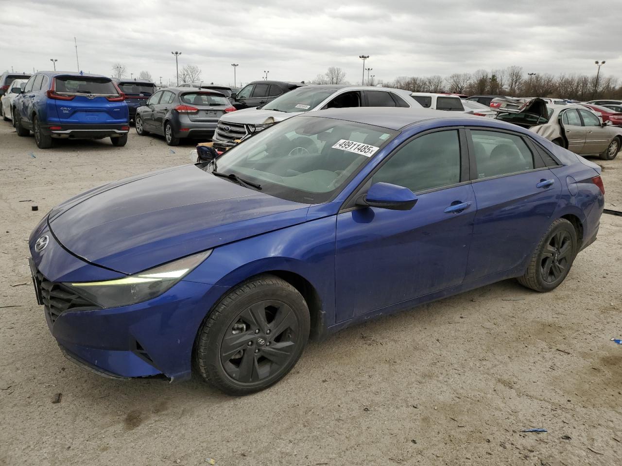 2022 HYUNDAI ELANTRA SEL VIN:5NPLM4AG1NH060755