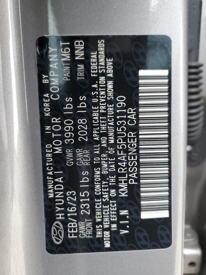 2023 HYUNDAI ELANTRA N LINE VIN:KMHLR4AF5PU531190