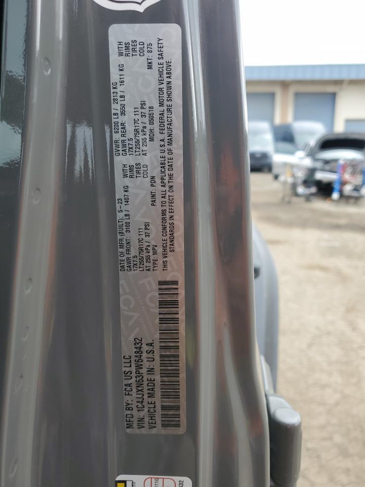 2023 JEEP WRANGLER 4XE VIN:1C4JJXN63PW648432