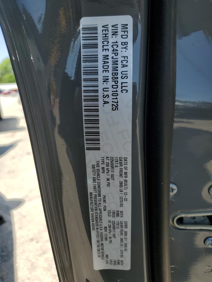 2023 JEEP CHEROKEE ALTITUDE LUX VIN:1C4PJMMB8PD101725