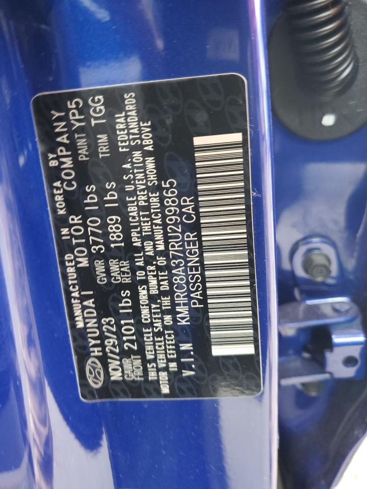 2024 HYUNDAI VENUE SEL VIN:KMHRC8A37RU299865