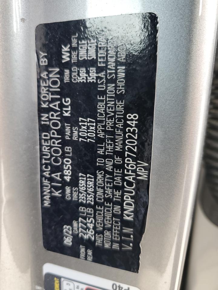 2023 KIA SPORTAGE LX VIN:KNDPUCAF6P7202348