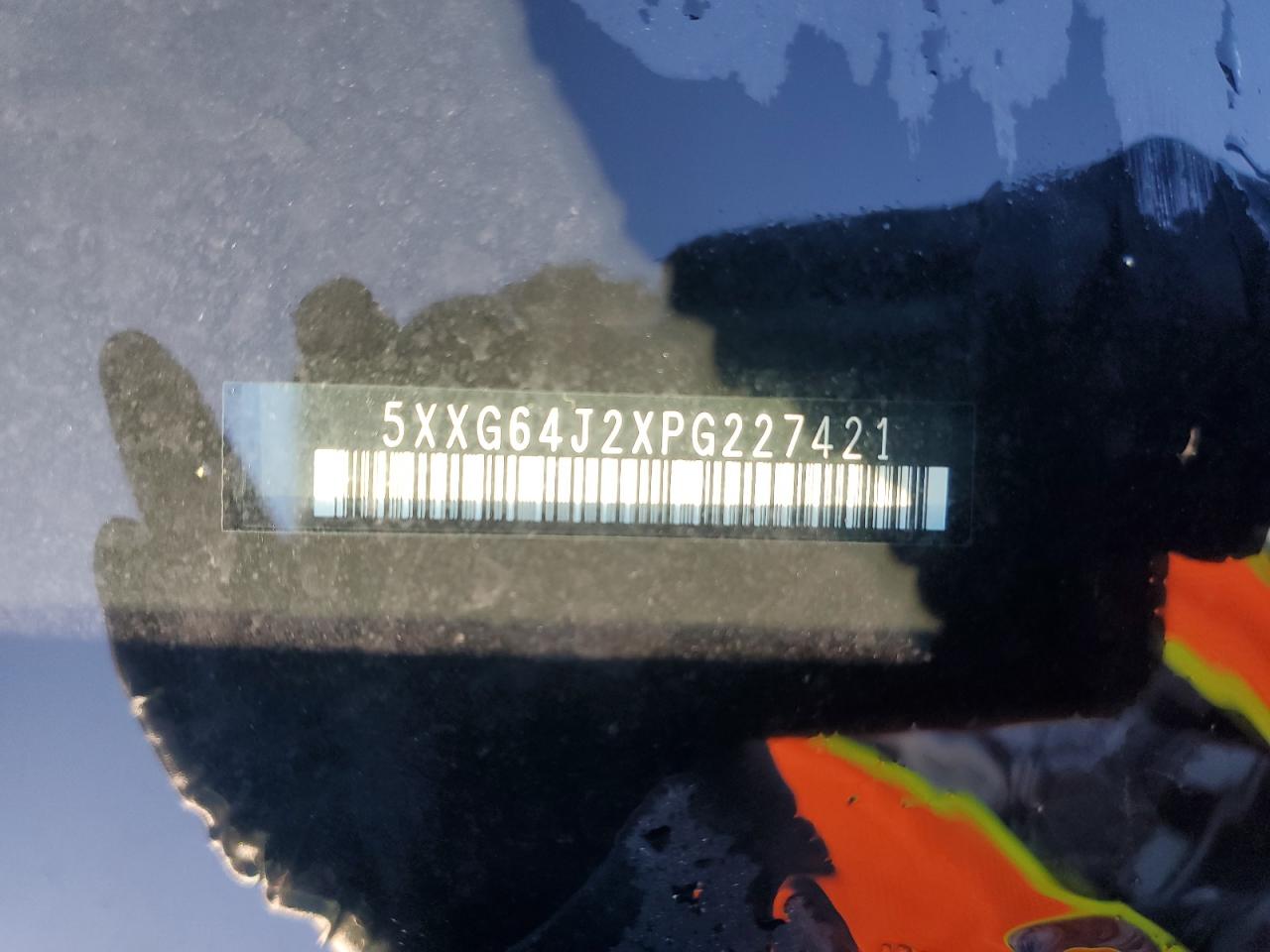 2023 KIA K5 GT LINE VIN:5XXG64J2XPG227421