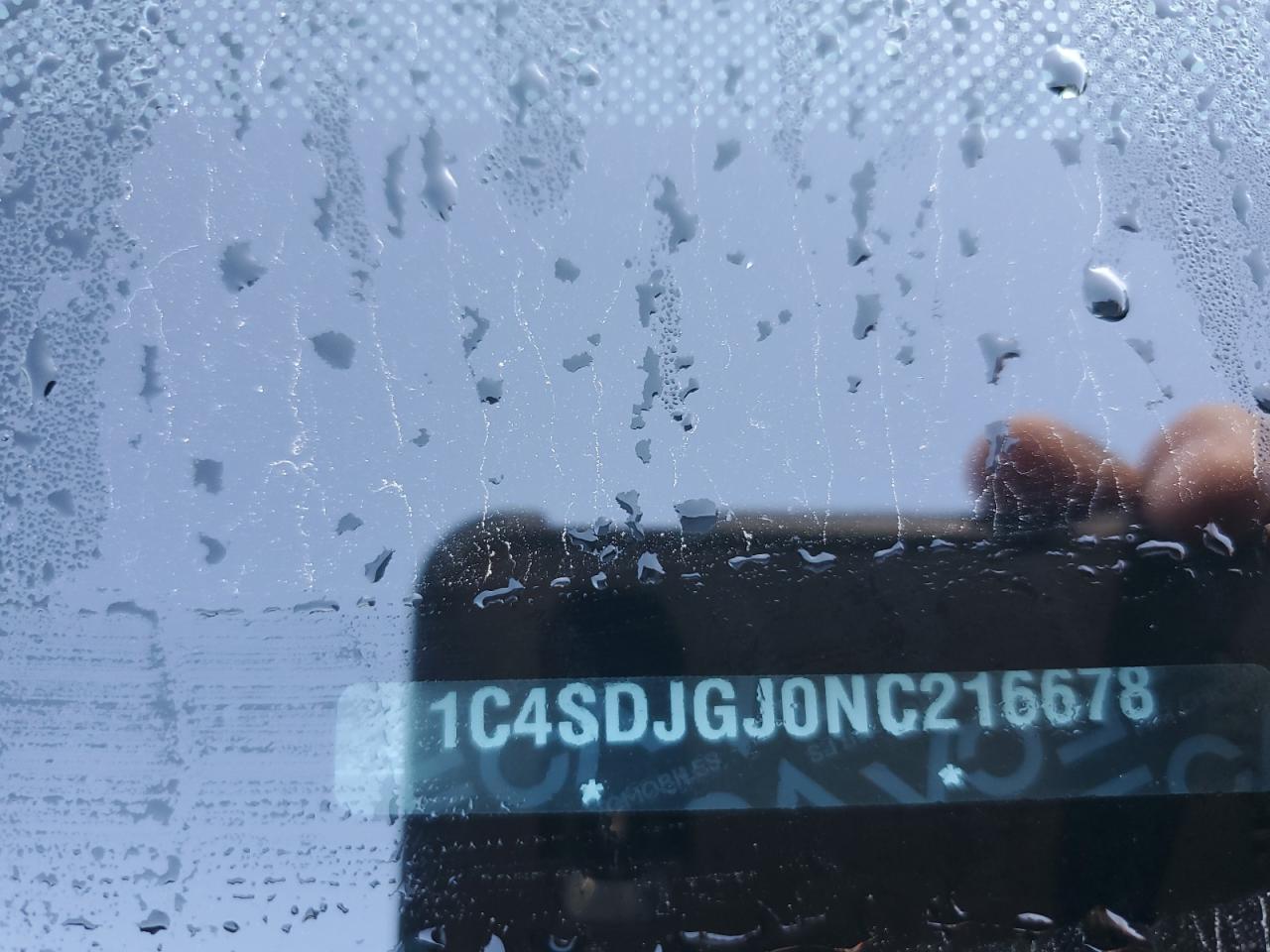 2022 DODGE DURANGO SRT 392 VIN:1C4SDJGJ0NC216678