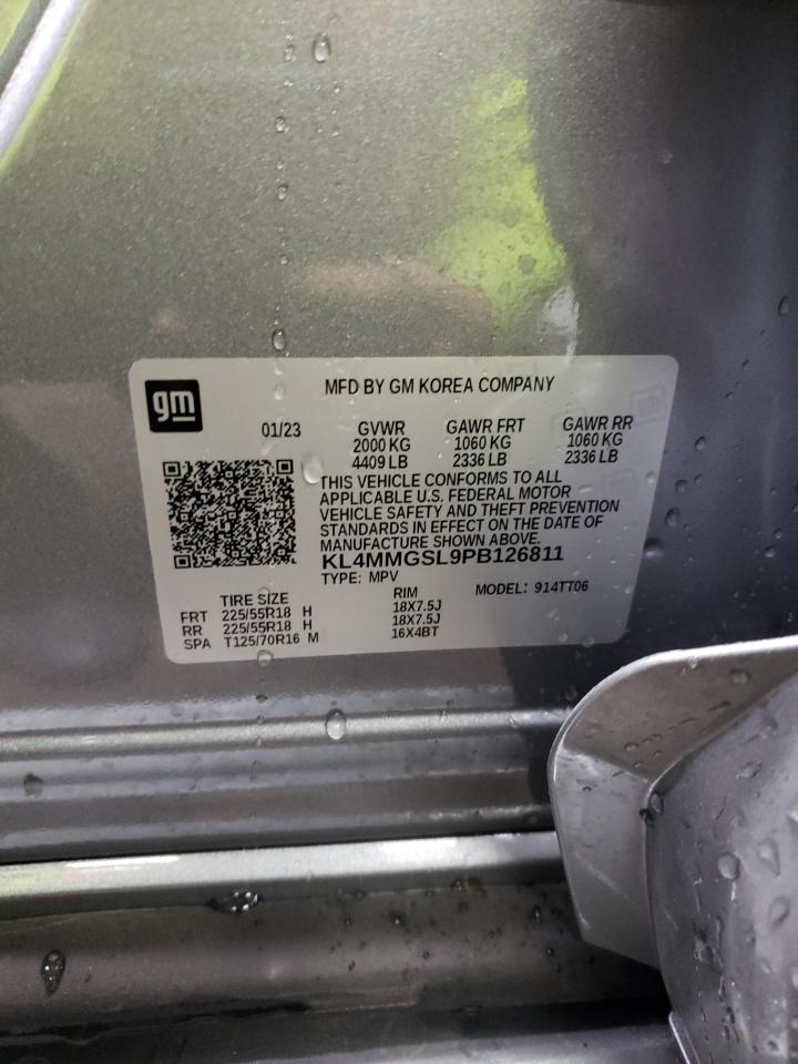 2023 BUICK ENCORE GX ESSENCE VIN:KL4MMGSL9PB126811