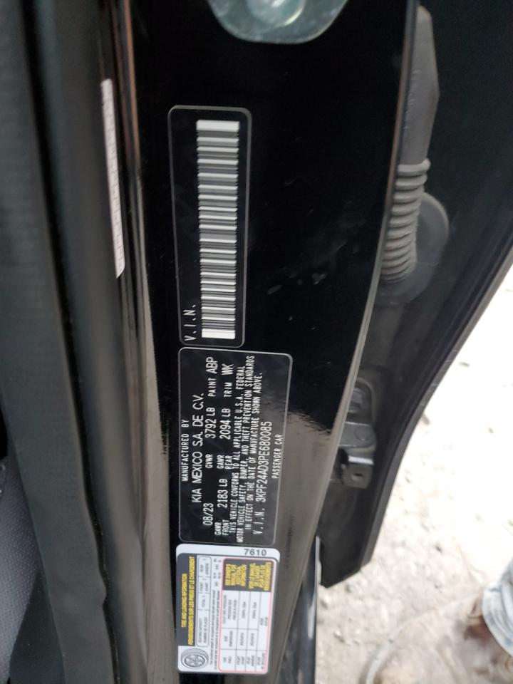 2023 KIA FORTE LX VIN:3KPF24AD3PE680085