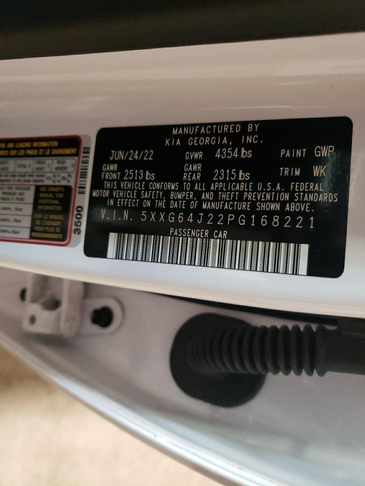2023 KIA K5 GT LINE VIN:5XXG64J22PG168221