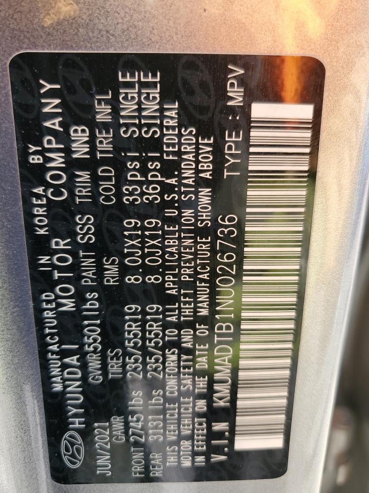 2022 GENESIS GV70 BASE VIN:2C4RC1BG9FR601937