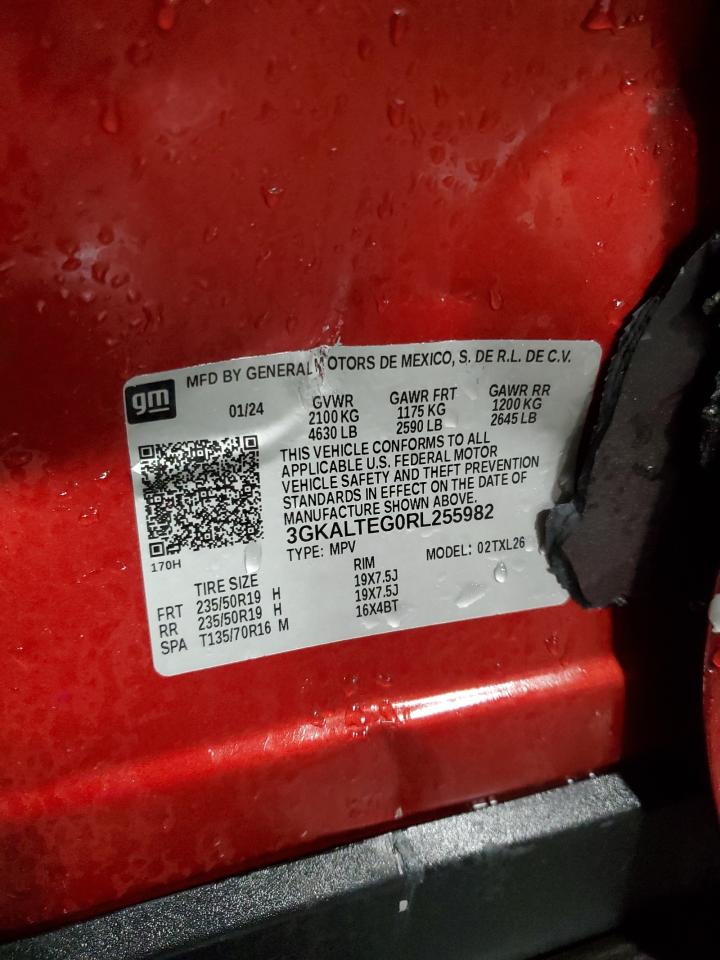 2024 GMC TERRAIN SLE VIN:3GKALTEG0RL255982