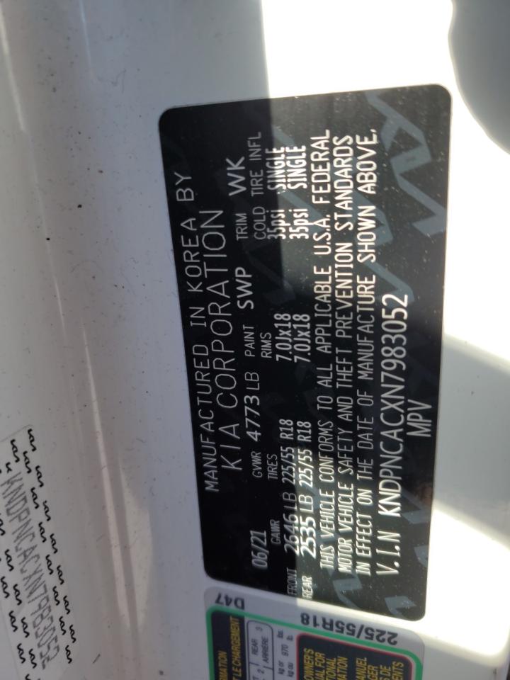 2022 KIA SPORTAGE EX VIN:KNDPNCACXN7983052