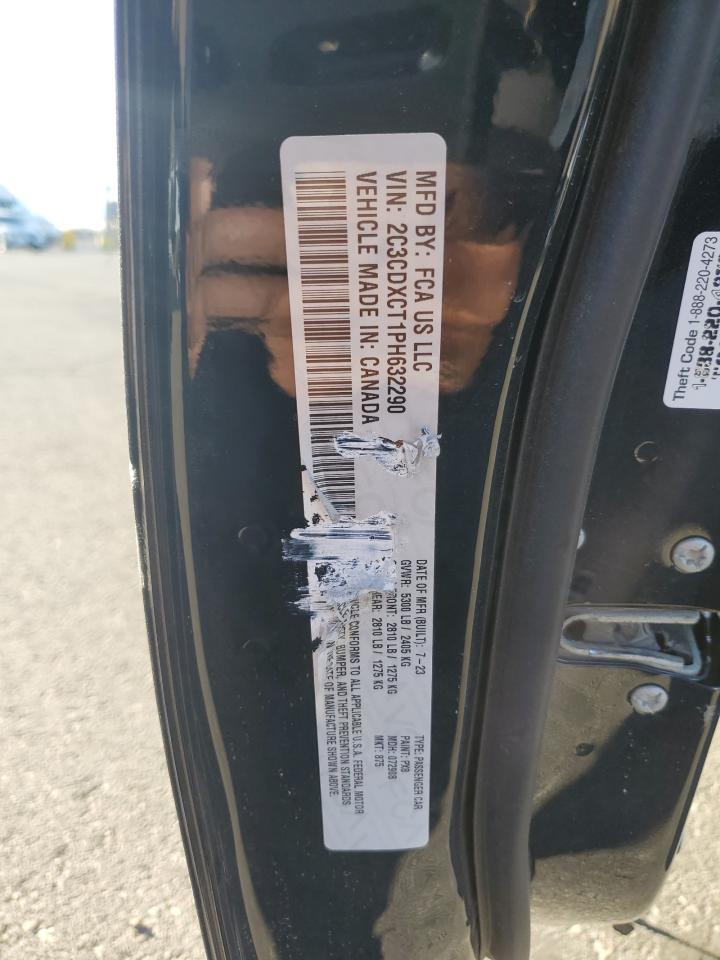 2023 DODGE CHARGER R/T VIN:2C3CDXCT1PH632290