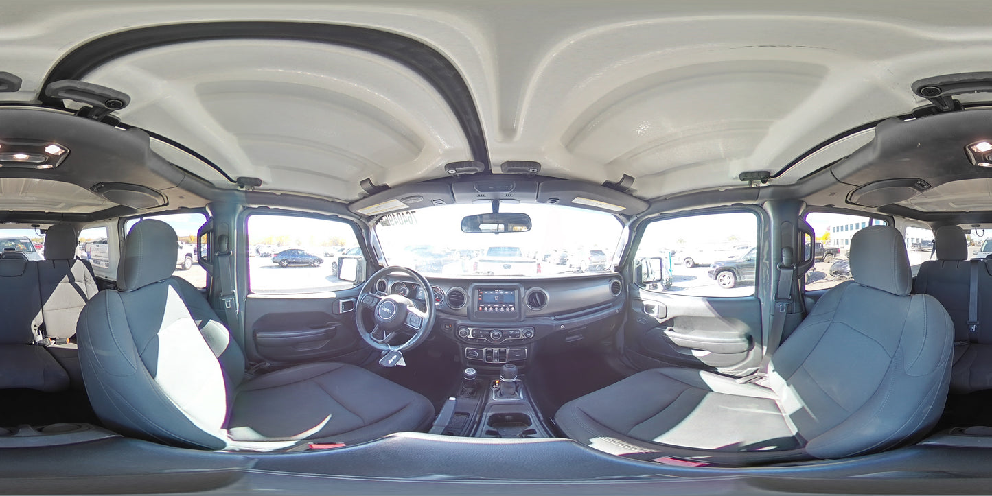 2022 JEEP WRANGLER UNLIMITED SPORT VIN:1C4HJXDG3NW165125