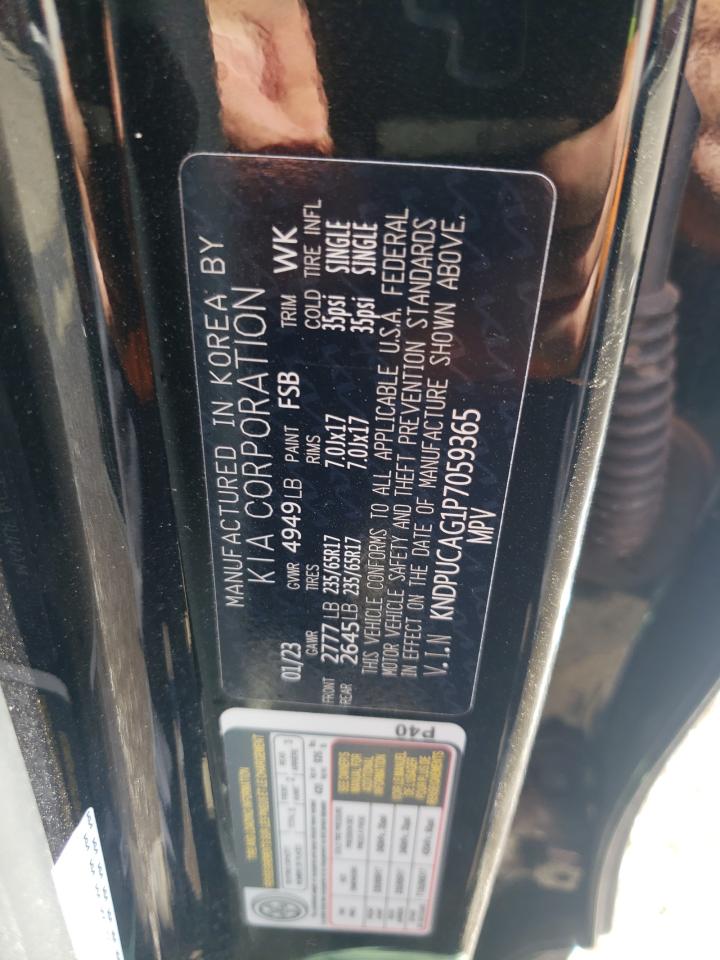 2023 KIA SPORTAGE LX VIN:KNDPUCAG1P7059365