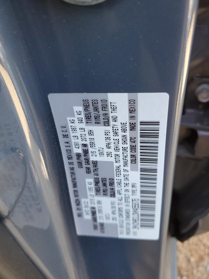 2022 MAZDA CX-30 PREFERRED VIN:3MVDMBCL0NM455876