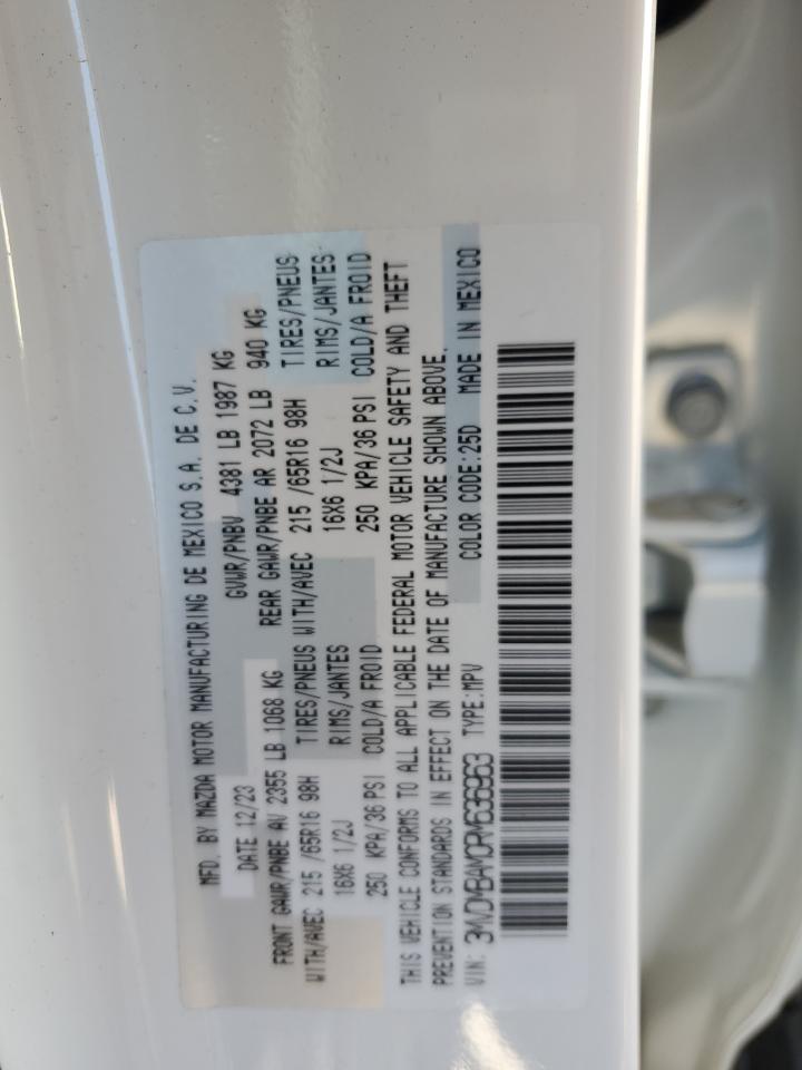 2024 MAZDA CX-30 VIN:3MVDMBAM0RM636963