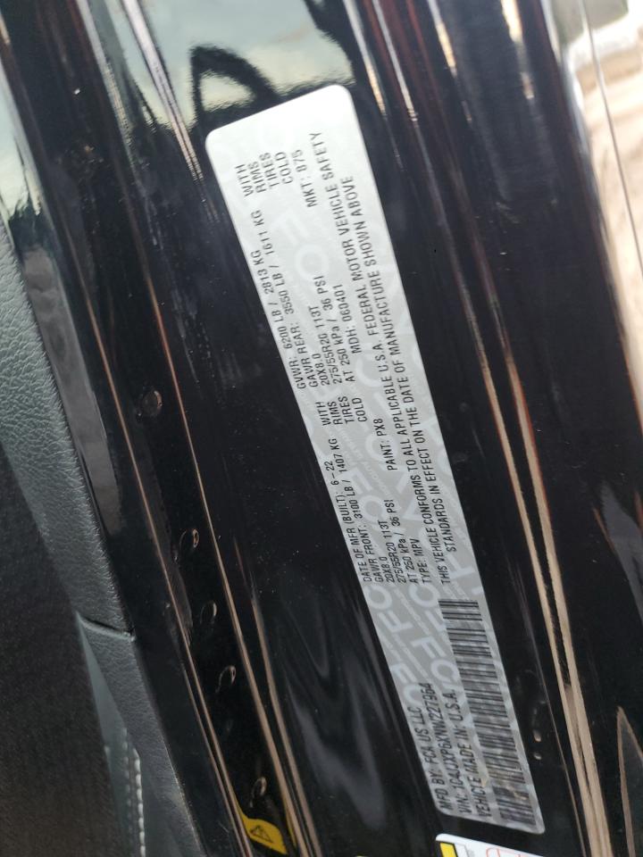 2022 JEEP WRANGLER UNLIMITED SAHARA 4XE VIN:1C4JJXP6XNW227964