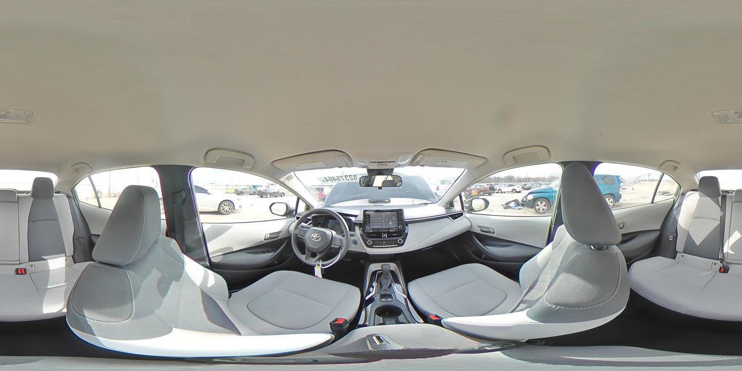 2022 TOYOTA COROLLA LE VIN:JTDEAMDE0NJ049281