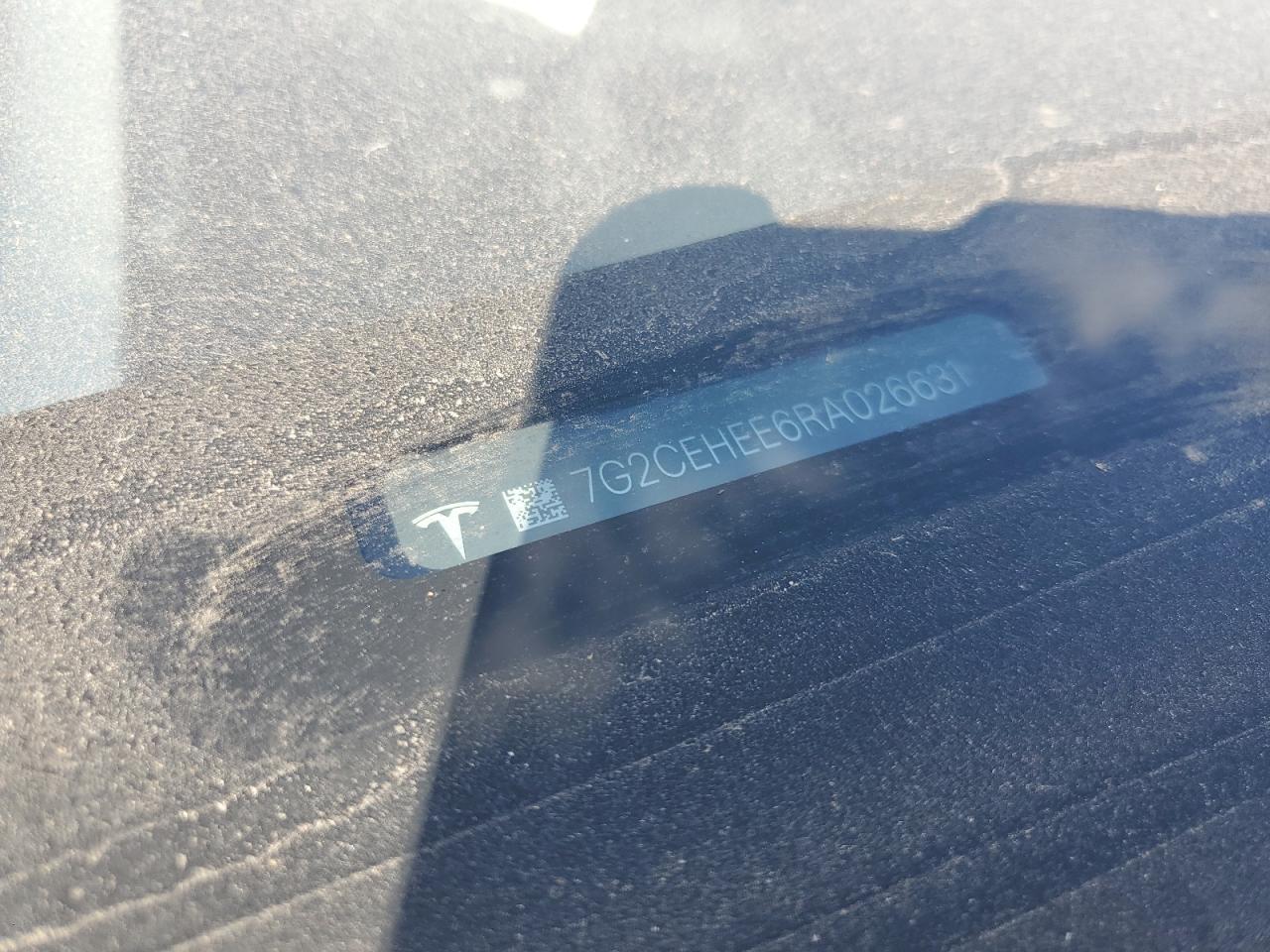 2024 TESLA CYBERTRUCK VIN:7G2CEHEE6RA026631