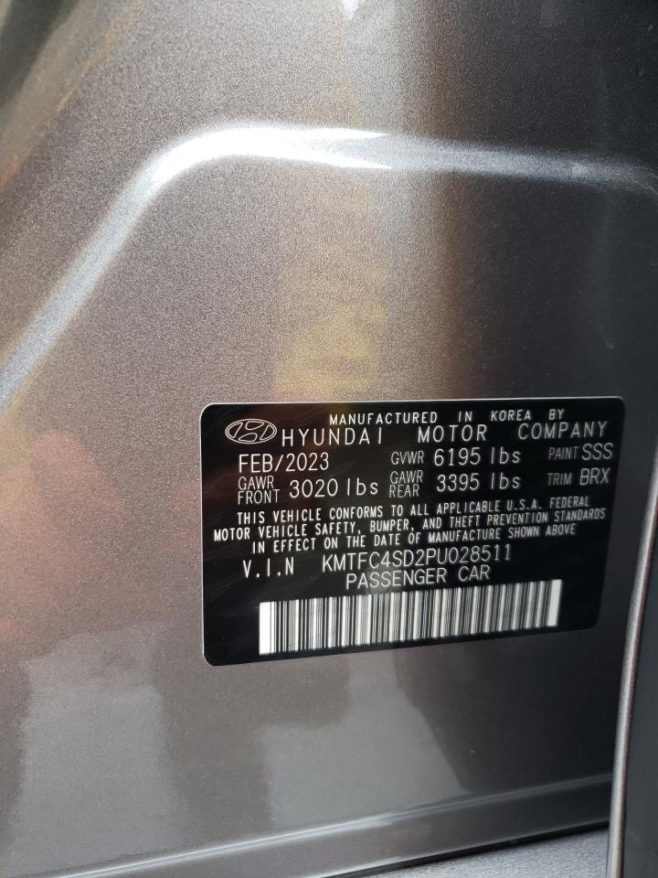 2023 GENESIS G90 VIN:KMTFC4SD2PU028511