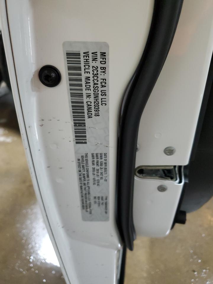 2022 CHRYSLER 300 TOURING L VIN:2B3KA53H86H178667