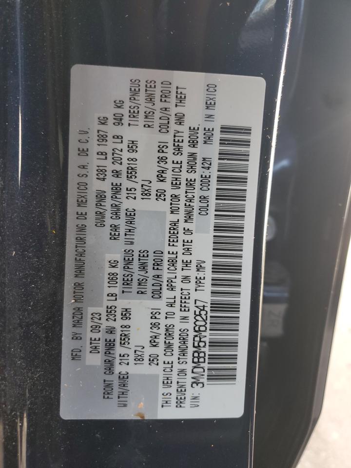2024 MAZDA CX-30 SELECT VIN:3MVDMBBM5RM602547