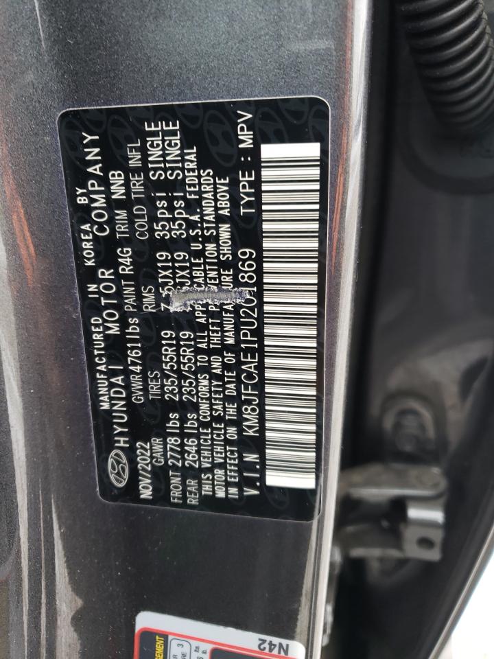 2023 HYUNDAI TUCSON N LINE VIN:KM8JFCAE1PU201869