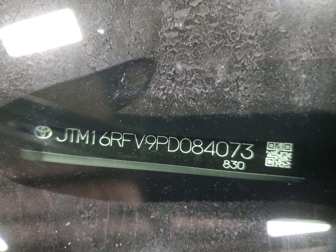 2023 TOYOTA RAV4 SE VIN:JTM16RFV9PD084073