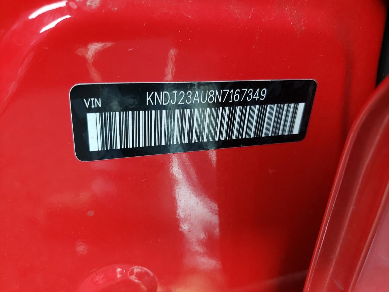 2022 KIA SOUL LX VIN:KNDJ23AU8N7167349