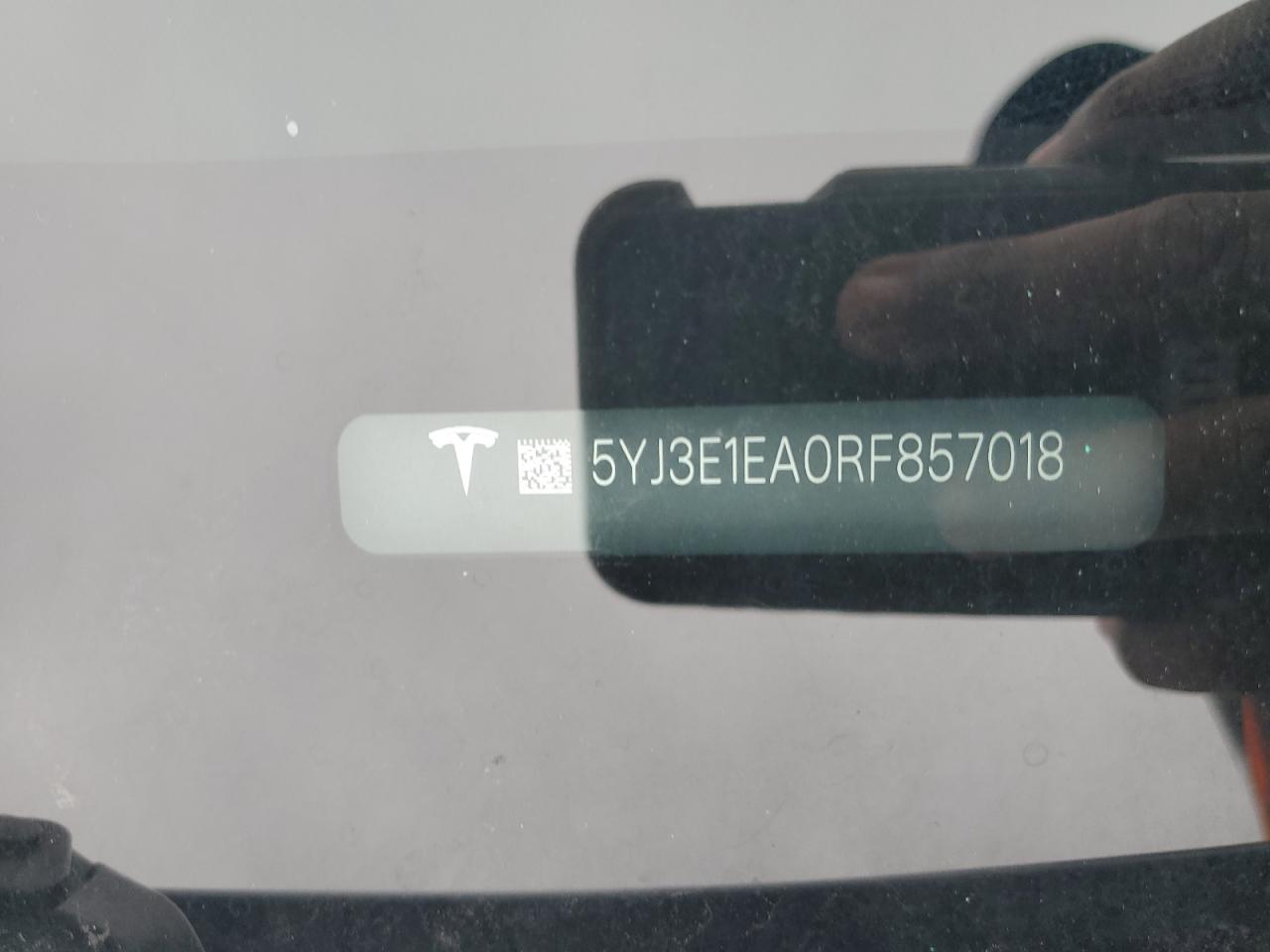 2024 TESLA MODEL 3 VIN:5YJ3E1EA0RF857018